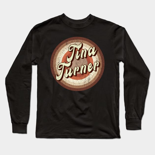 Vintage brown exclusive - Tina Turner Long Sleeve T-Shirt by roeonybgm